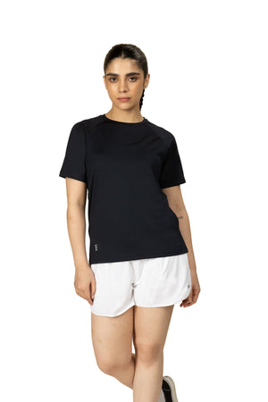 Bio Active Shorts – EcoCiclo™ Biodegradable Polyester (Chalk)