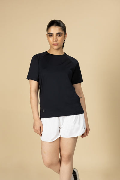 Bio Active Shorts – EcoCiclo™ Biodegradable Polyester (Chalk)
