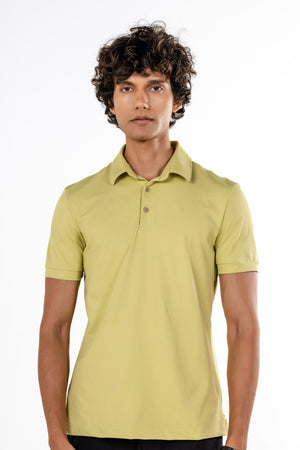 Sorona™ Polo (Leek Green)