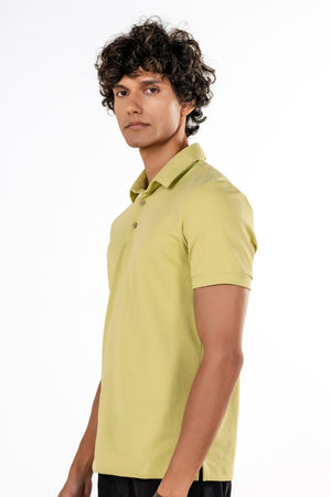 Sorona™ Polo (Leek Green)
