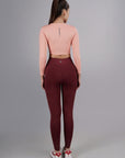 Carbon Crossband Legging
