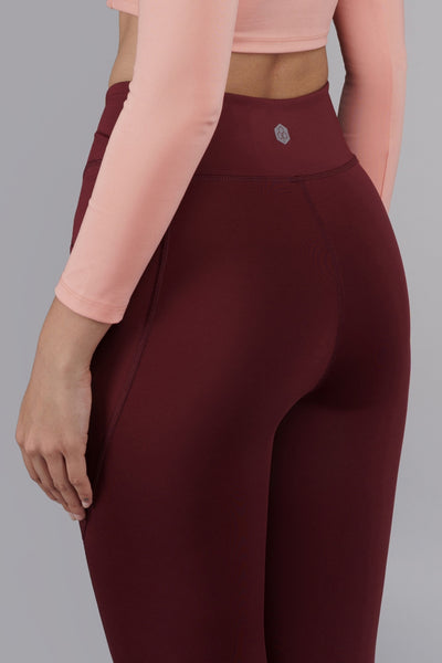Carbon Crossband Legging