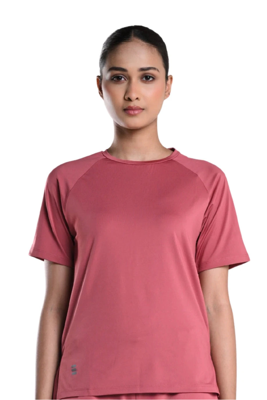 Bio Active Tee – EcoCiclo™ Biodegradable Polyester  (Mauve Wood)