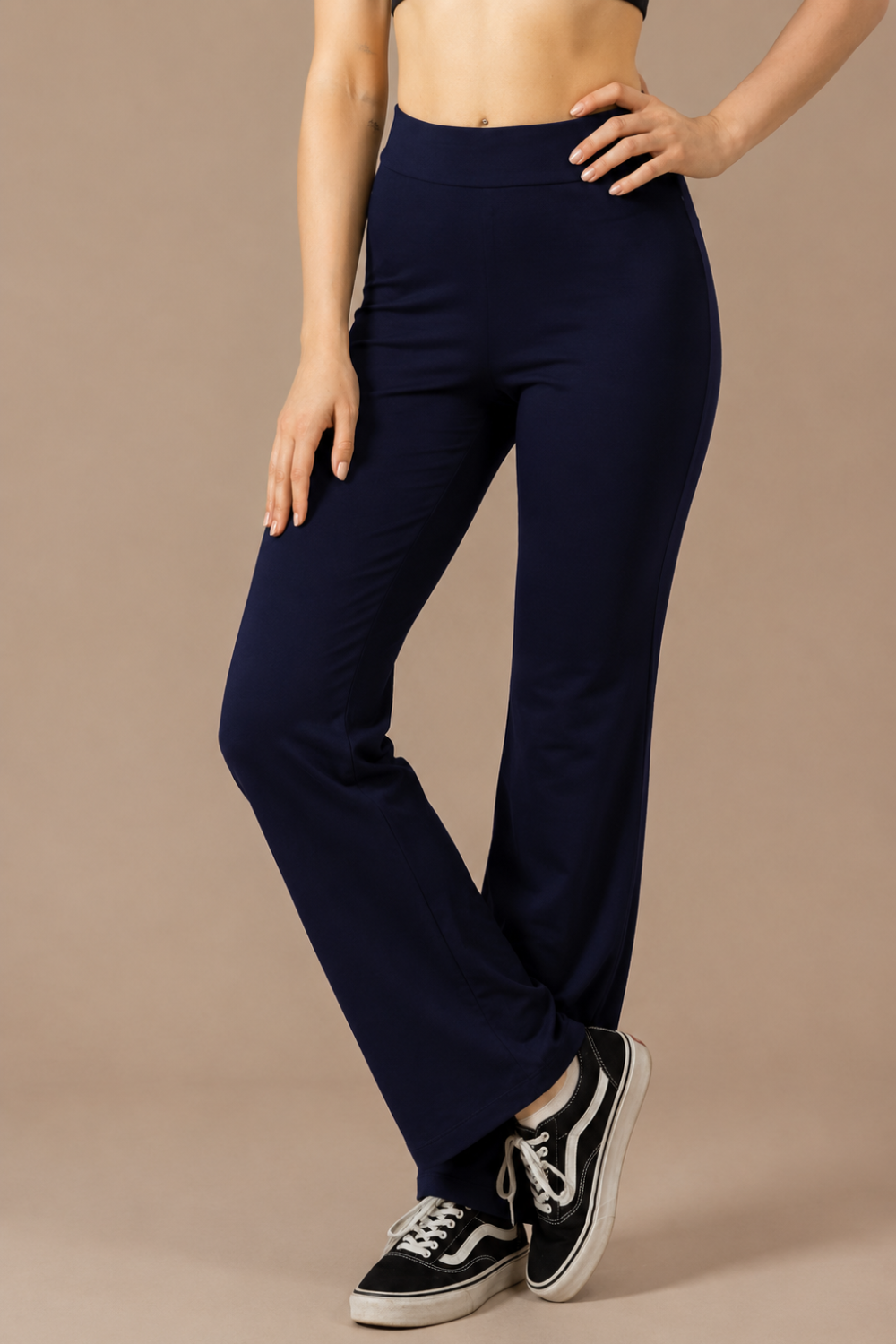 Carbon Straight Pants – EcoCiclo™ Biodegradable Polyester (Midnight Navy)