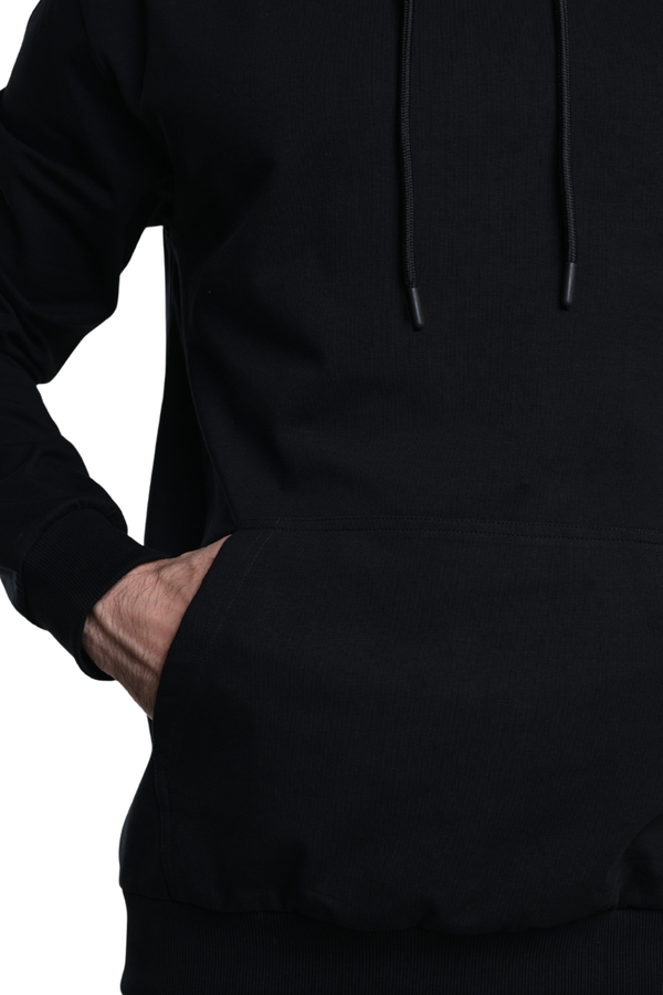 Carbon Hoodie – Men’s Organic Cotton Hoodie (Carbon Black)