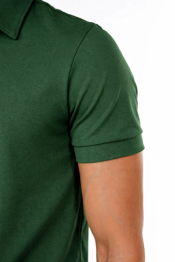 Sorona™ Polo (Pine Green)