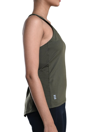 Bio Active Tank – EcoCiclo™ Biodegradable Polyester (Sage Green)