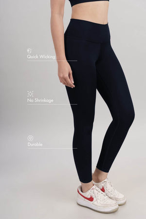 Carbon Comfort Legging (Midnight Navy)