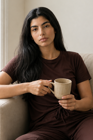 Women’s Ultra Soft Bamboo Tee (Chicory Coffee)