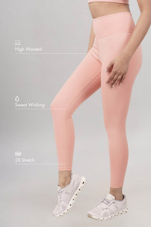Carbon Comfort Legging (Peach)