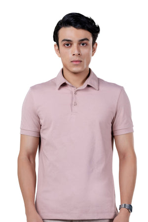 Sorona™ Polo (Adobe Rose)