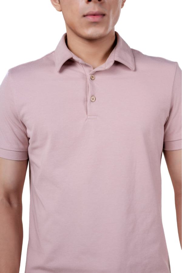 Sorona™ Polo (Adobe Rose)