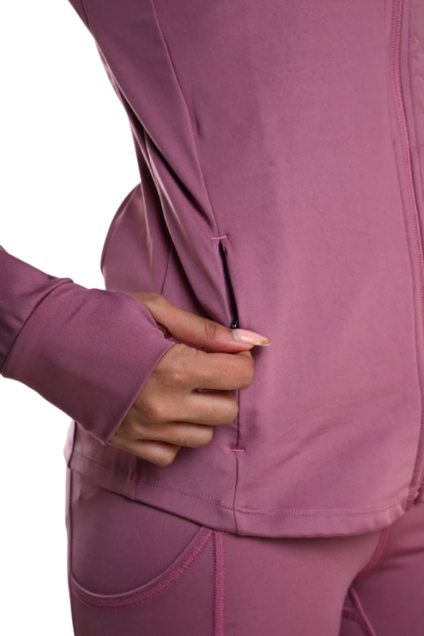Carbon Active Jacket (Mellow Mauve)