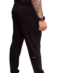 Cuffed Hybrid Knit Multi-Utility Pants