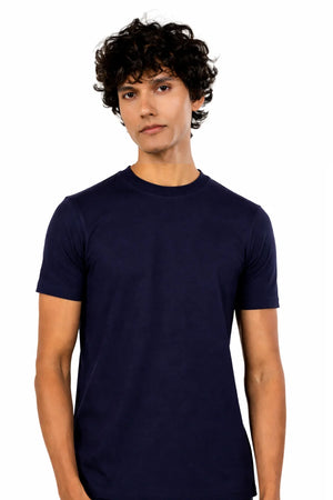 Carbon Lightweight T-Shirt – Organic Cotton (Midnight Navy)