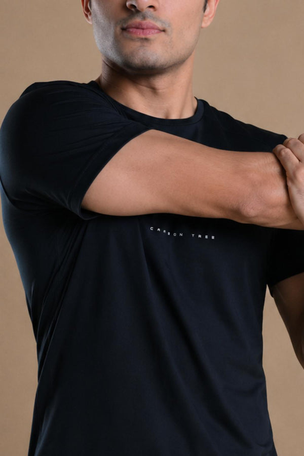 Men’s Bio Sports T-Shirt – EcoCiclo™ Biodegradable Polyester (Midnight Navy)