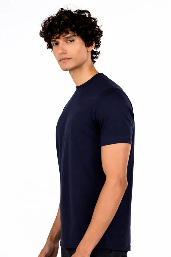 Carbon Lightweight T-Shirt – Organic Cotton (Midnight Navy)