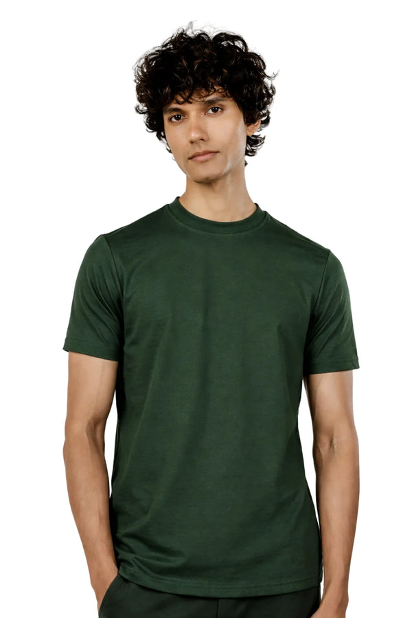 Carbon Lightweight T-Shirt – Organic Cotton (Pine Green)