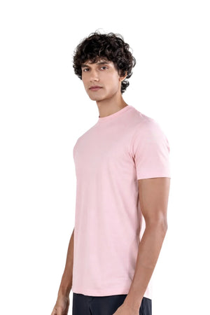 Carbon Lightweight T-Shirt – Organic Cotton (Vintage Pink Melange)