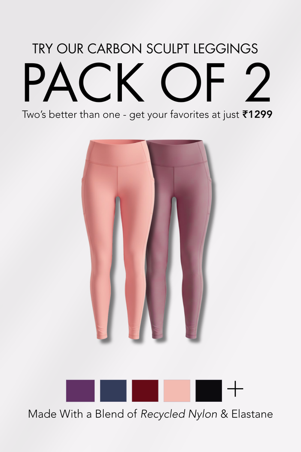 Women Sculpt Leggings Pack of 2