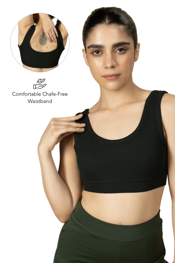 Bamboo Bra (Carbon Black)