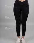 Carbon Crossband Legging