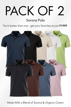 Sorona Polo Pack of 2