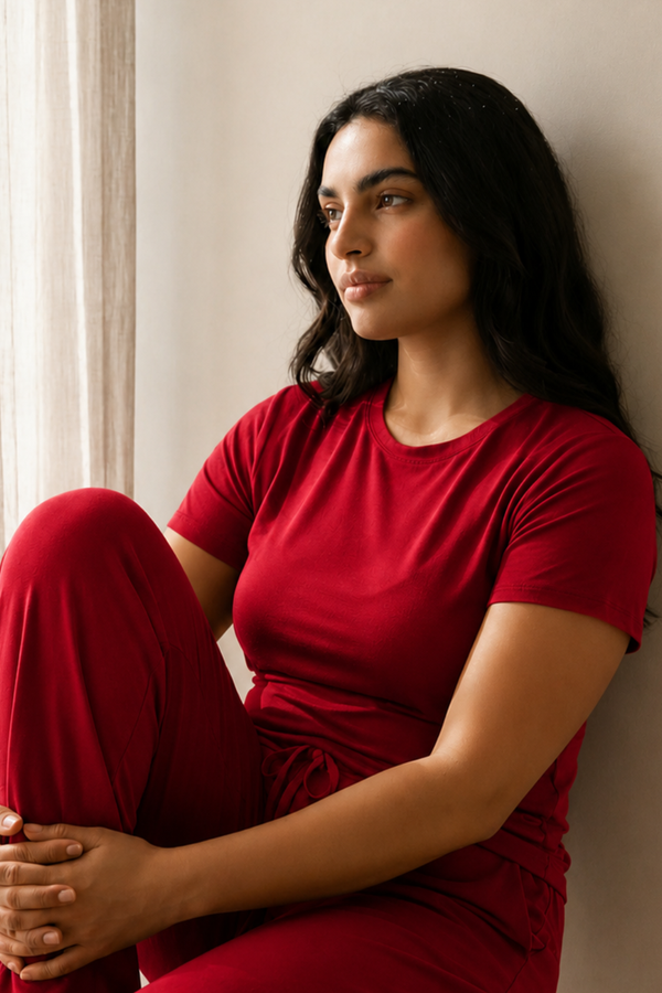 Women’s Ultra Soft Bamboo Tee (Bold Red)