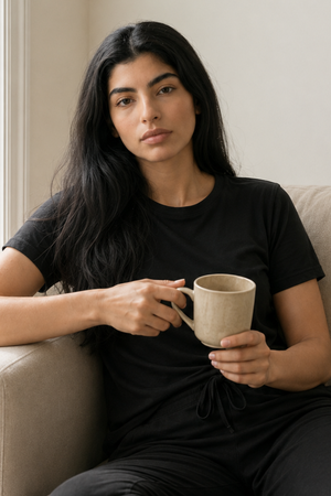 Women’s Ultra Soft Bamboo Tee (Carbon Black)