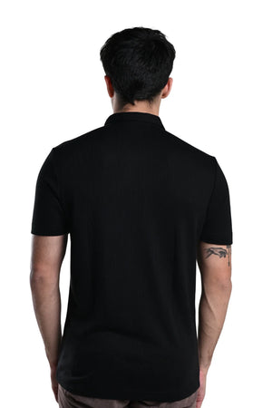 TENCEL™ POLO (Carbon Black)