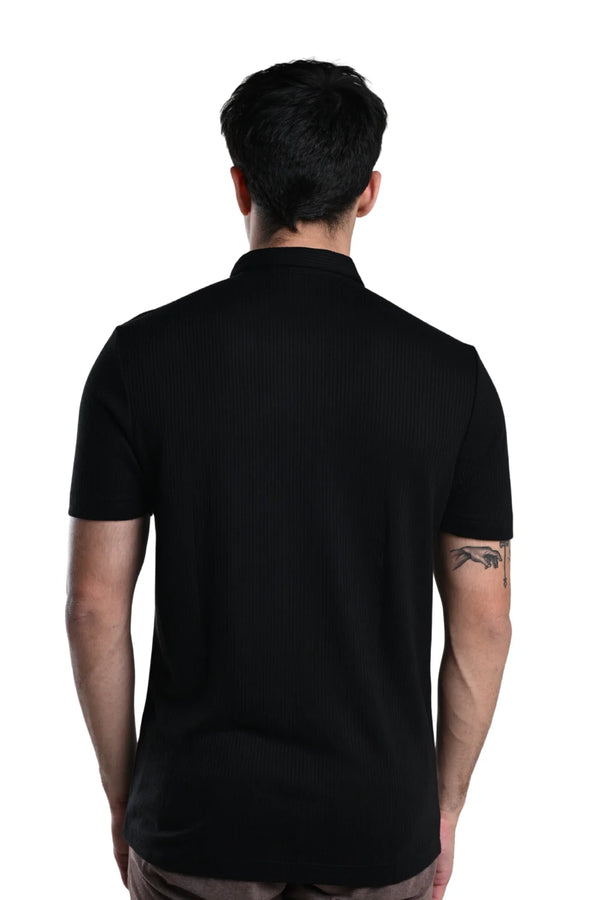 TENCEL™ POLO (Carbon Black)