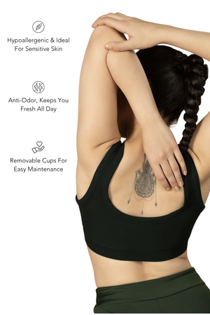 Bamboo Bra (Carbon Black)