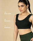 Bamboo Bra (Carbon Black)