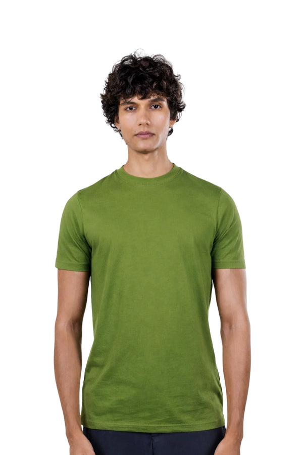 Carbon Lightweight T-Shirt – Organic Cotton (Moss Green)