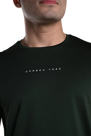 Men’s Bio Sports T-Shirt – EcoCiclo™ Biodegradable Polyester (Pine Green)