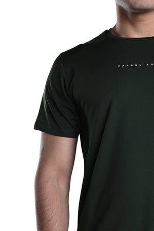 Men’s Bio Sports T-Shirt – EcoCiclo™ Biodegradable Polyester (Pine Green)