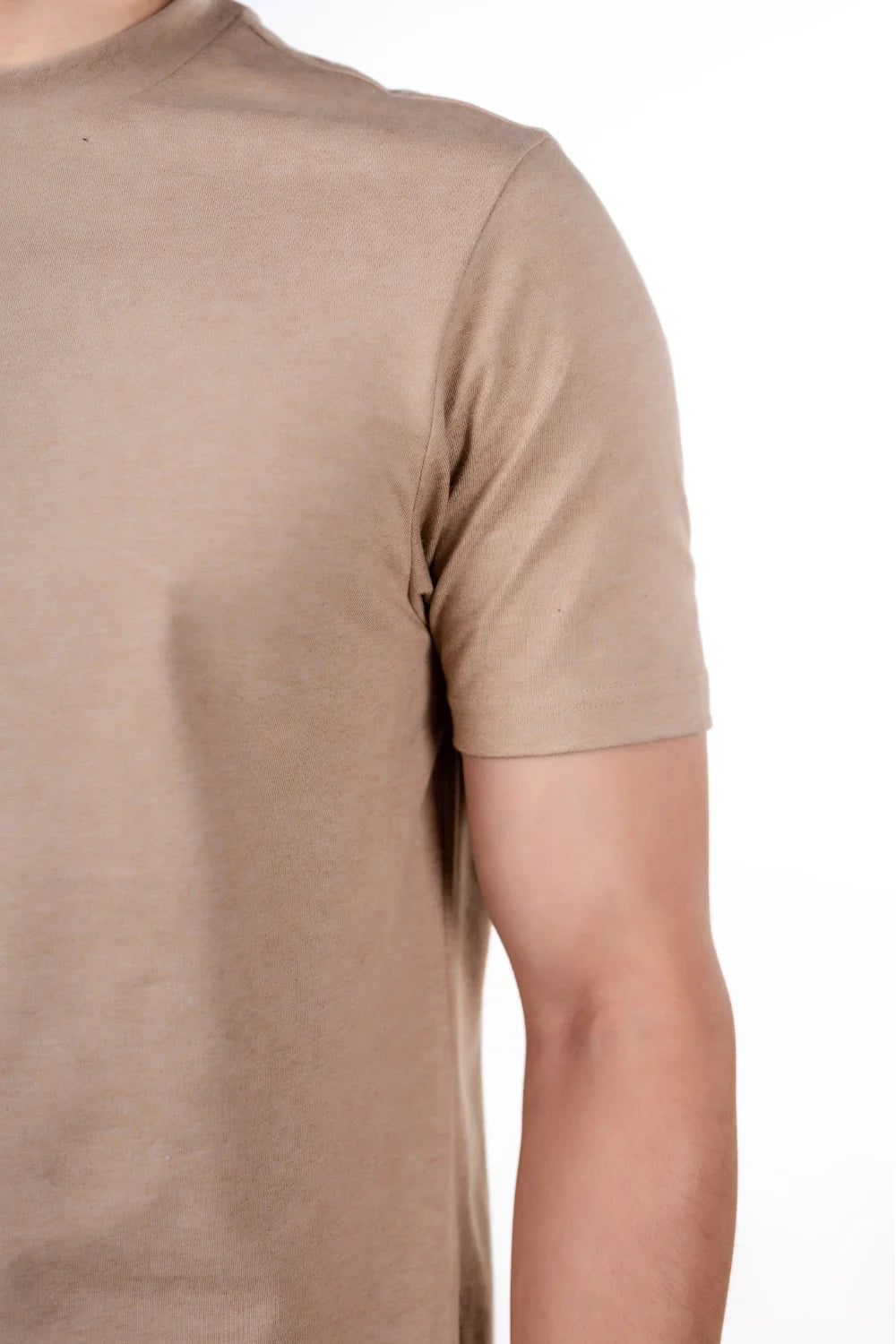 Carbon Heavyweight T-Shirt – Sorona™ (Light Brown Melange)