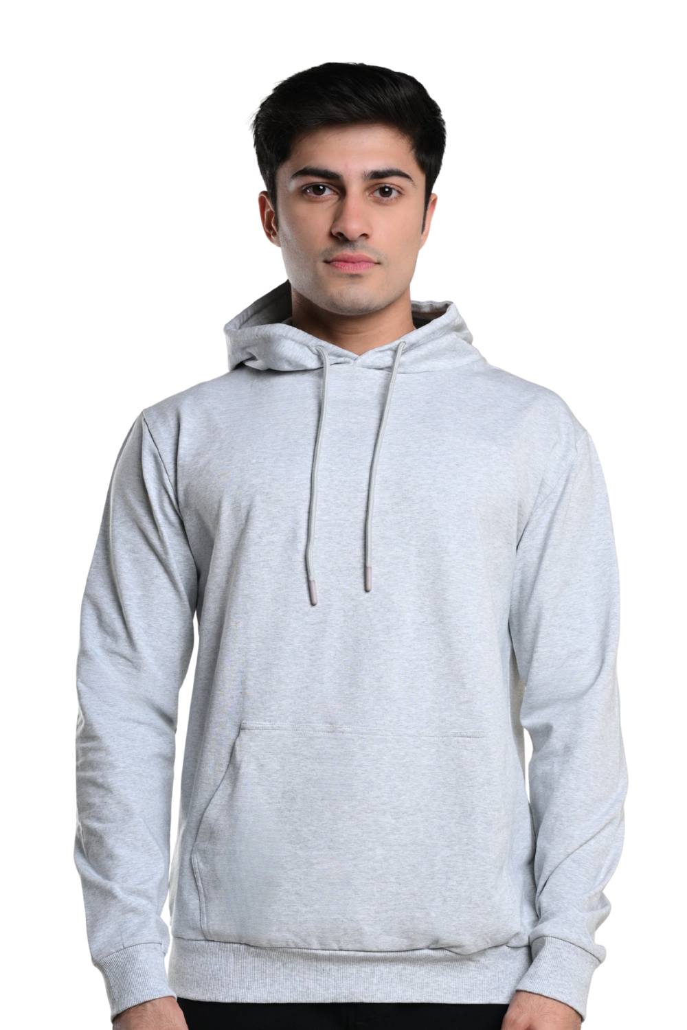 Carbon Hoodie – Men’s Organic Cotton Hoodie (Mist Melange)