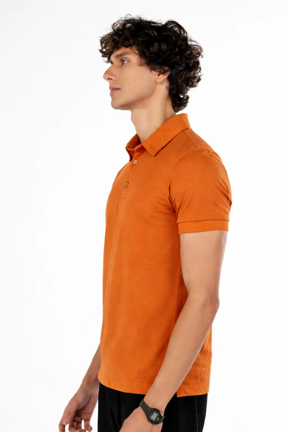 Sorona™ Polo (Raw Cinnamon)