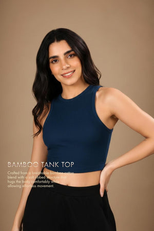 Bamboo Tank Top (Rustic Blue)
