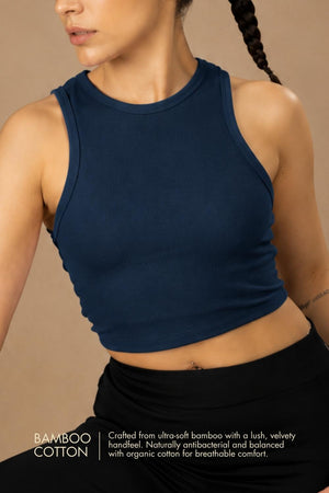 Bamboo Tank Top (Rustic Blue)