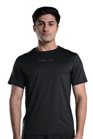 Men’s Bio Sports T-Shirt – EcoCiclo™ Biodegradable Polyester (Coal Grey)