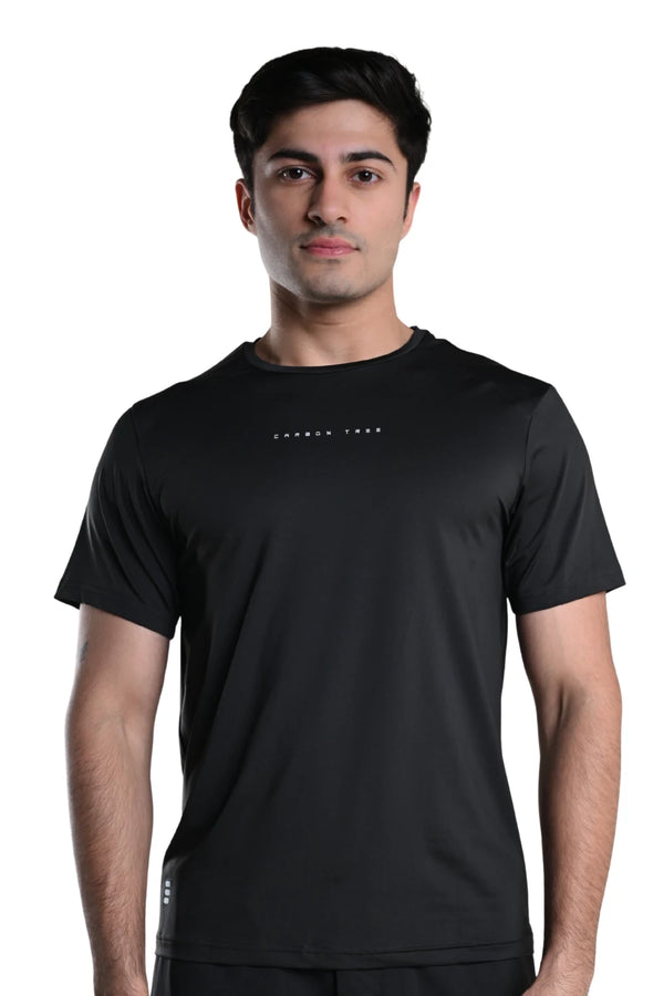 Men’s Bio Sports T-Shirt – EcoCiclo™ Biodegradable Polyester (Coal Grey)