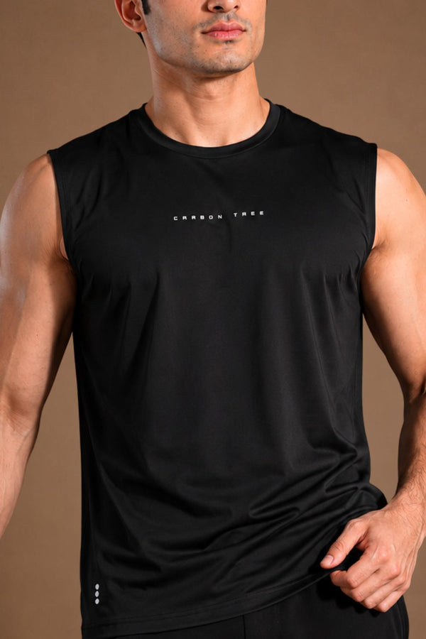 Men’s Bio Sports Tank – EcoCiclo™ Biodegradable Polyester (Coal Grey)