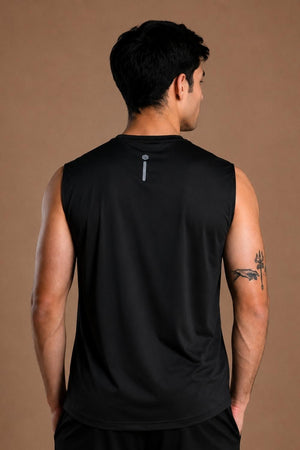 Men’s Bio Sports Tank – EcoCiclo™ Biodegradable Polyester (Coal Grey)