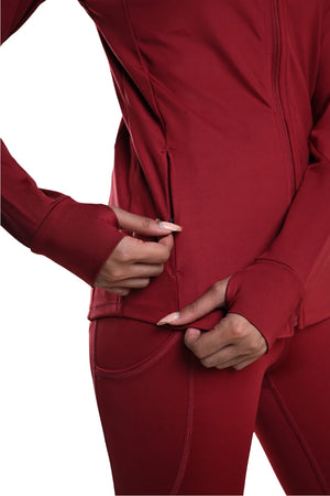 Carbon Active Jacket (Red Rush)