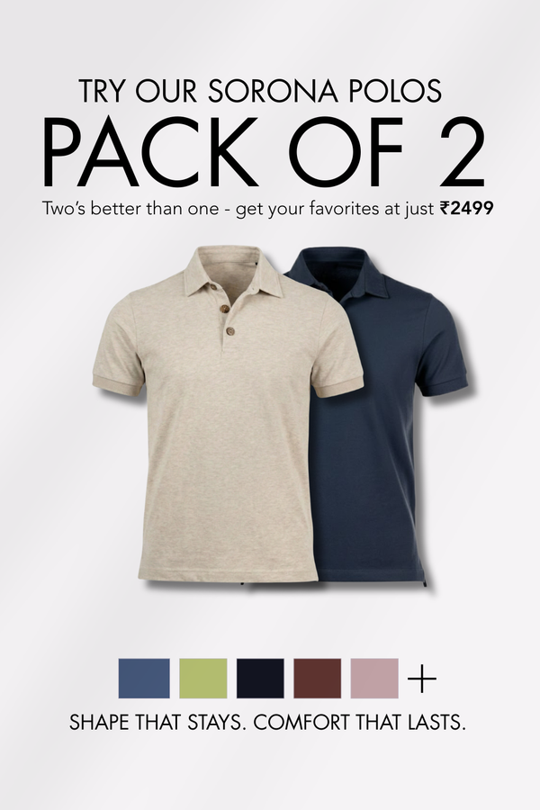 Sorona™ Polo Pack of 2