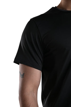 Men’s Bio Sports T-Shirt – EcoCiclo™ Biodegradable Polyester (Carbon Black)