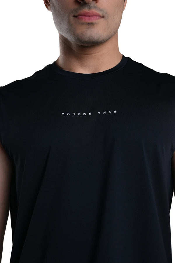 Men’s Bio Sports Tank – EcoCiclo™ Biodegradable Polyester (Midnight Navy)