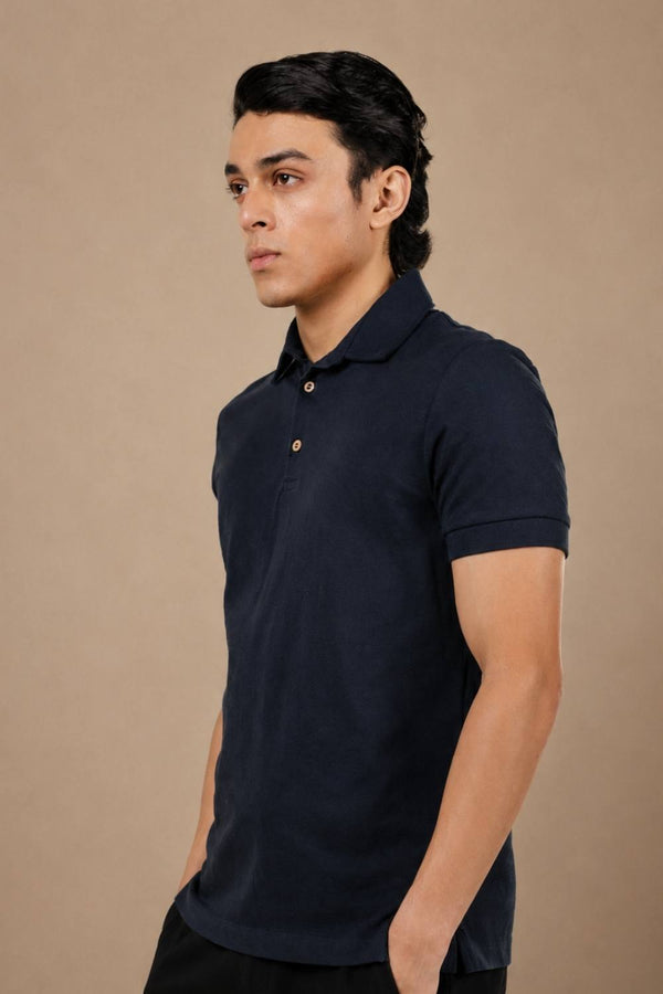 Sorona™ Polo (Midnight Navy)